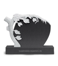 Памятник с деревом, символизирующим разные поколения семьи